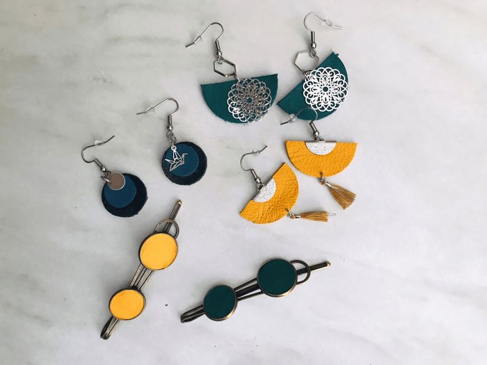 Je fabrique mes bijoux en mode récup