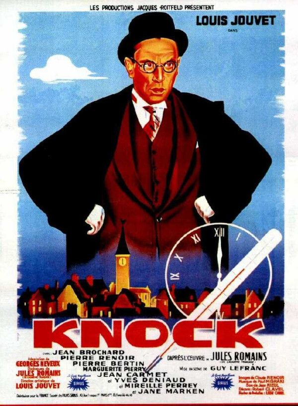Festival play it again - 1923, le Dr Knock arrive à Saint-Maurice, dans les Vosges où il vient de racheter pour quelques billets de mille francs, le cabinet médical du Dr Parpalaid.