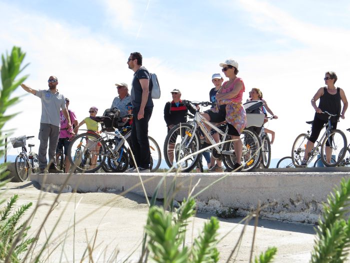 Balade découverte de la plage à vélo