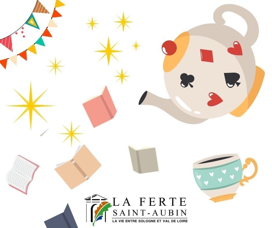 Des livres, un thé en folie