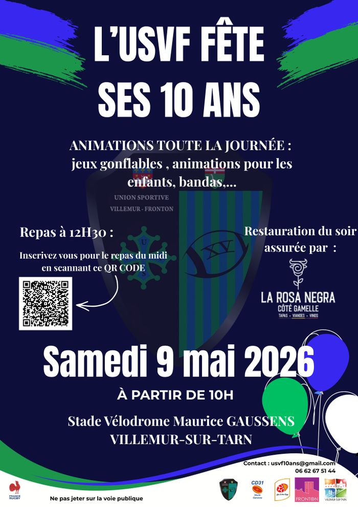 LES 10 ANS DE L'USVF