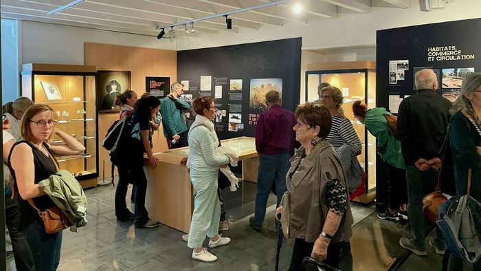 Découverte des expositions du musée de Montrozier