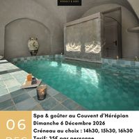 Spa et goûter gourmand / Couvent d'Hérépian