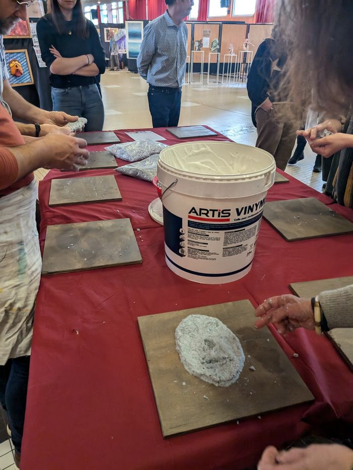 Atelier créatif - fabrication de papier mâché