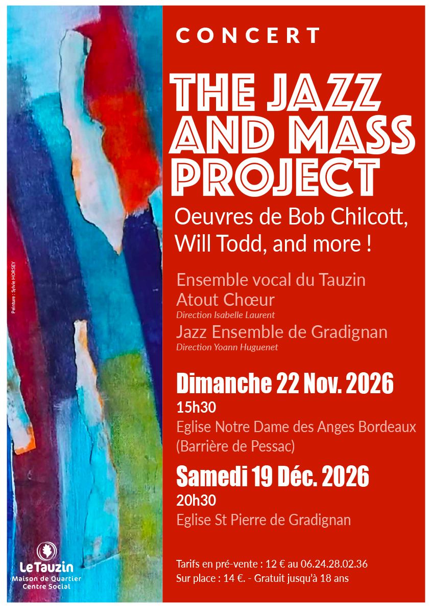 Concert de l'ensemble vocal atout chœur du Tauzin