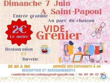 Vide-greniers du Comité des fêtes
