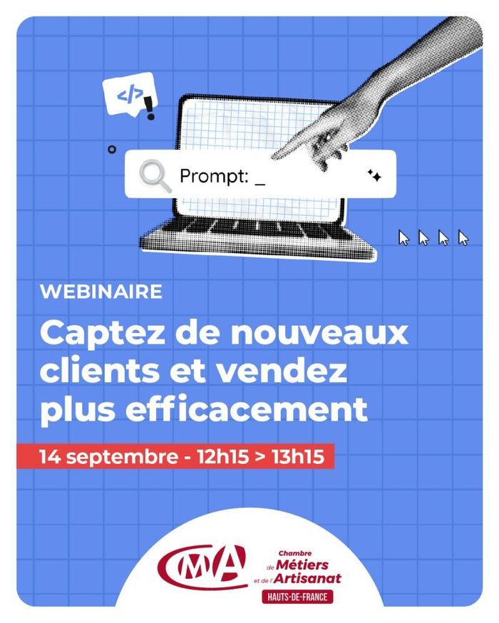 Webinaire IA : Captez de nouveaux clients et vendez plus efficacement
