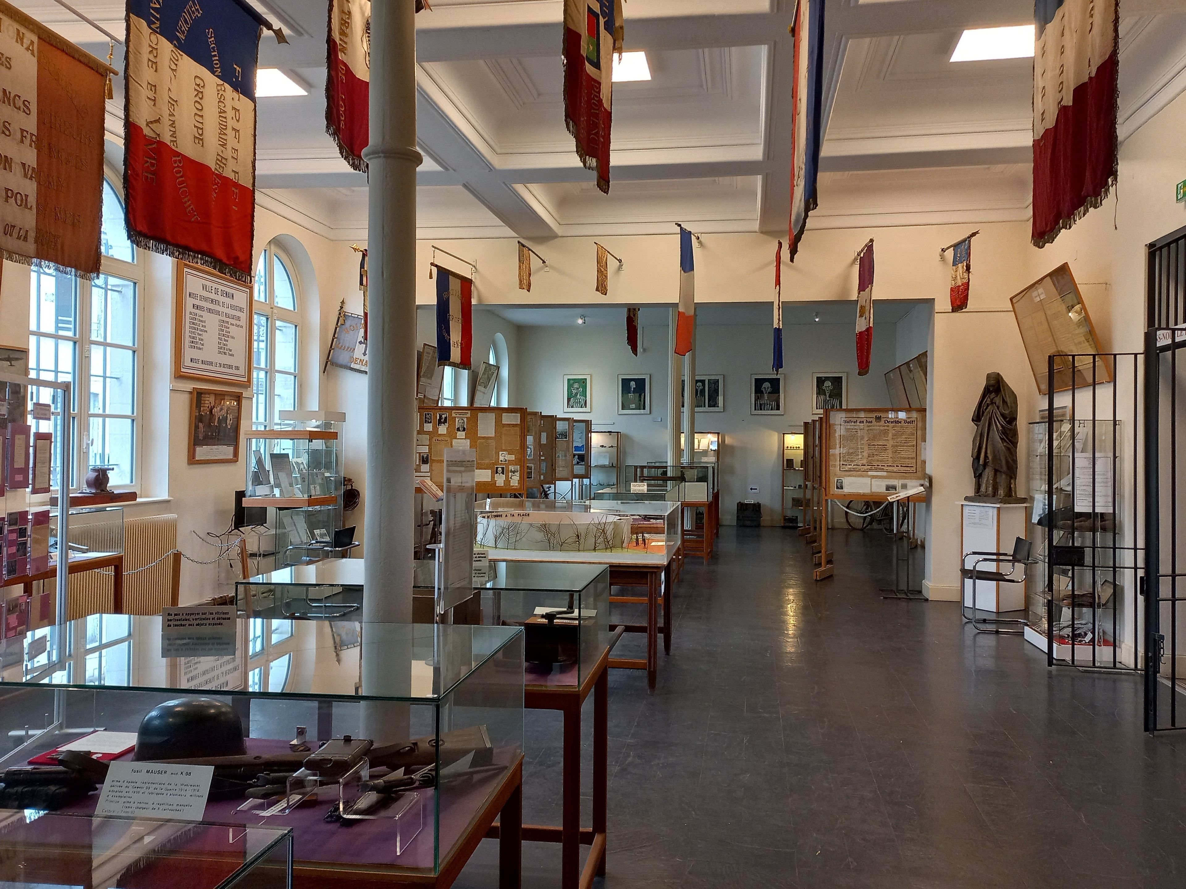 Visite guidée du Musée de la Résistance : "le Musée, vitrine permanente des idéaux de la Résistance".