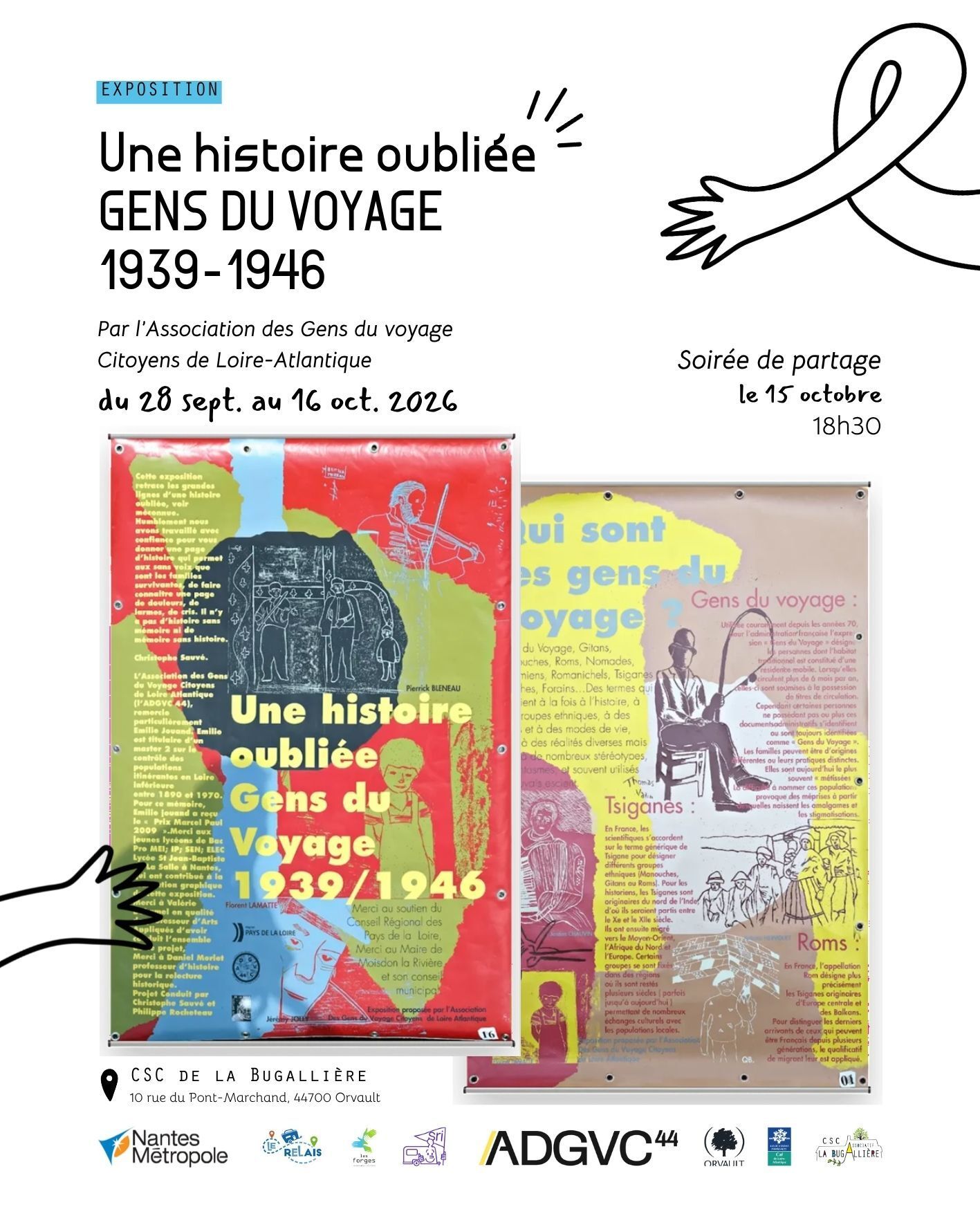 Exposition « Une histoire oubliée. Gens du voyage 1939-1946 »