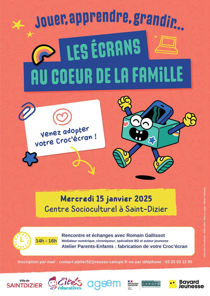 Jouer, apprendre, grandir... Les écrans au cœur de la famille