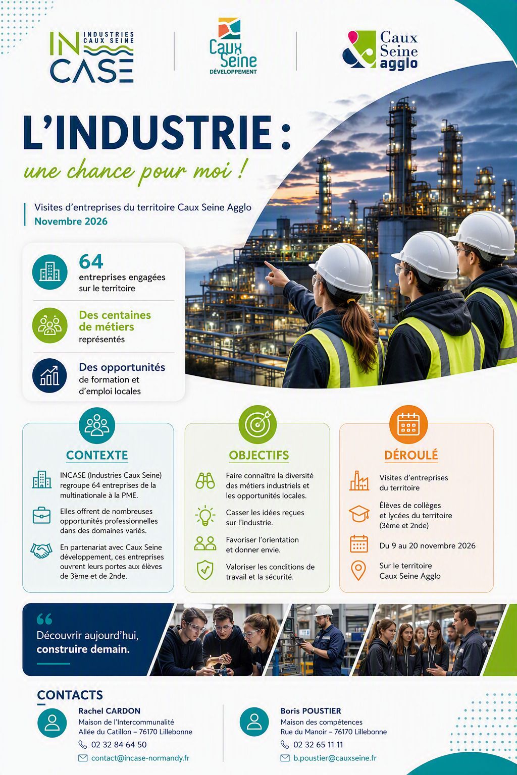 L'industrie, une chance pour moi
