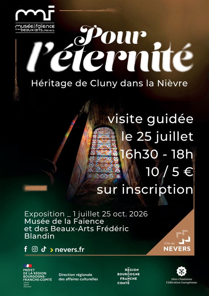 Visite guidée de l'exposition temporaire "Pour l'éternité. Héritage de Cluny dans la Nièvre"