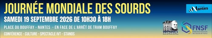 Journée mondiales des sourds 2026