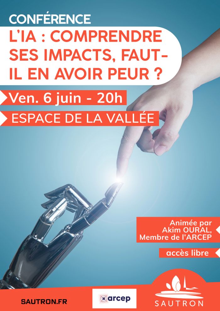 Conférence « IA : comprendre son impact, faut-il en avoir peur ? »