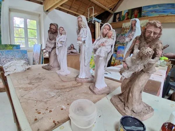 Exposition de Philippe de Sagazan (sculptures)