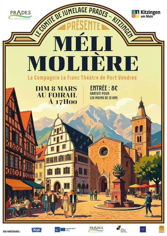 Théâtre - Méli Molière, Cie Le Franc Théâtre