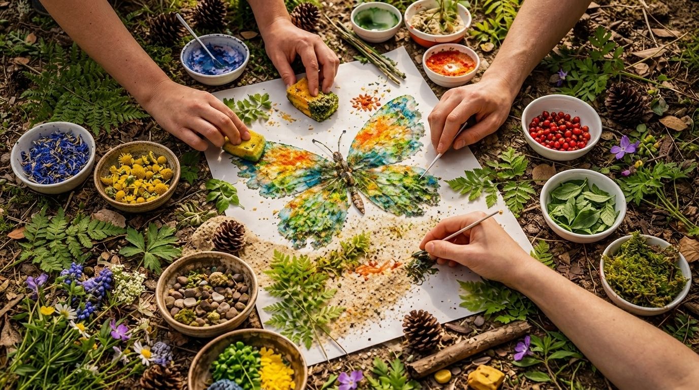 Découverte du cycle de vie des papillons et Atelier créatif