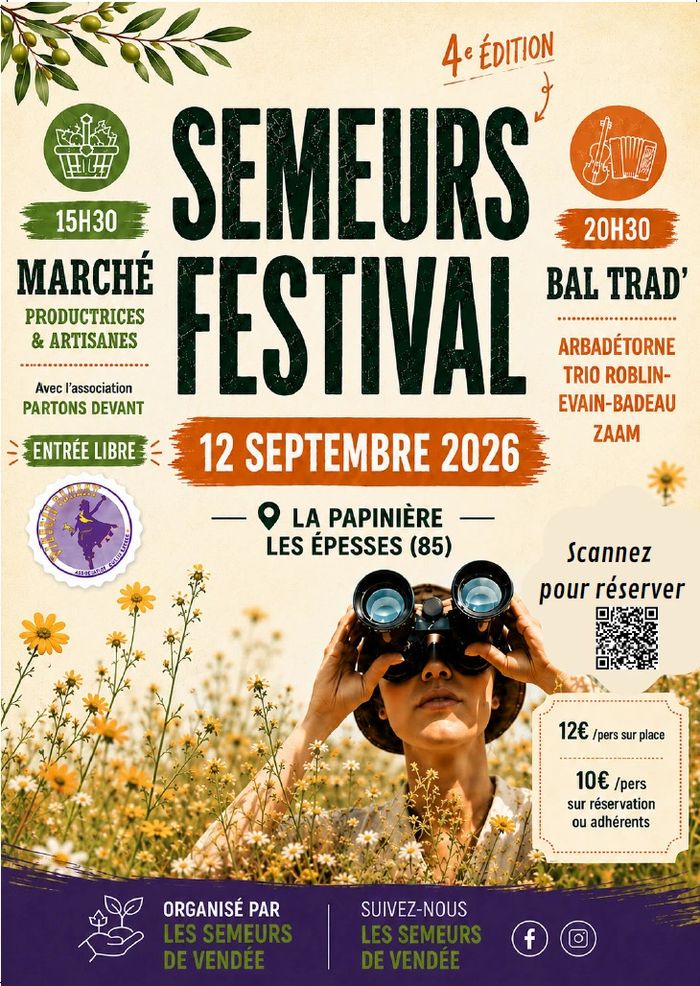 Affiche — Bal Trad' des Semeurs