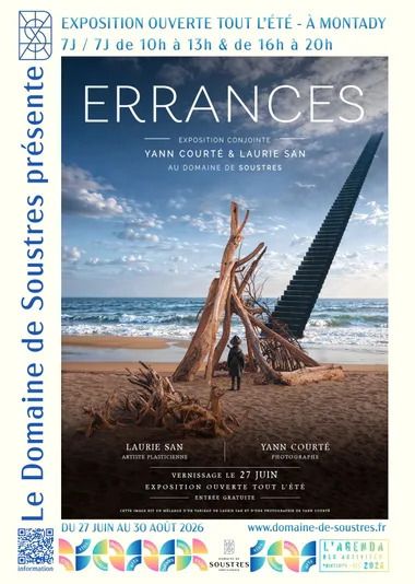 Exposition au Domaine de Soustres – Errances