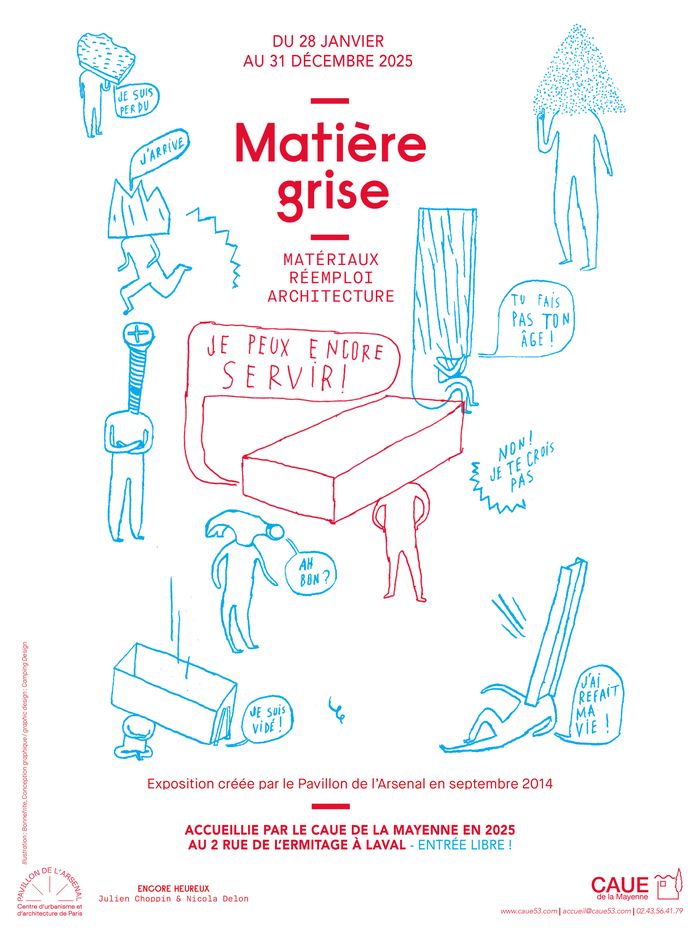 Matière grise : Matériaux / Réemploi / Architecture