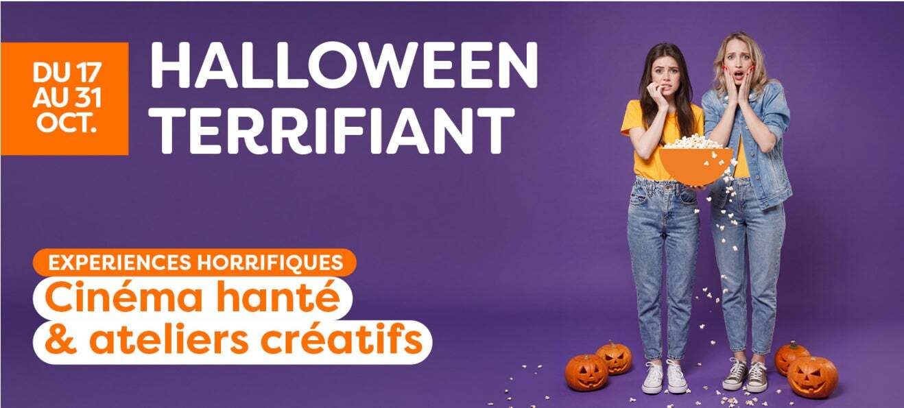 Ateliers Halloween en centre commercial