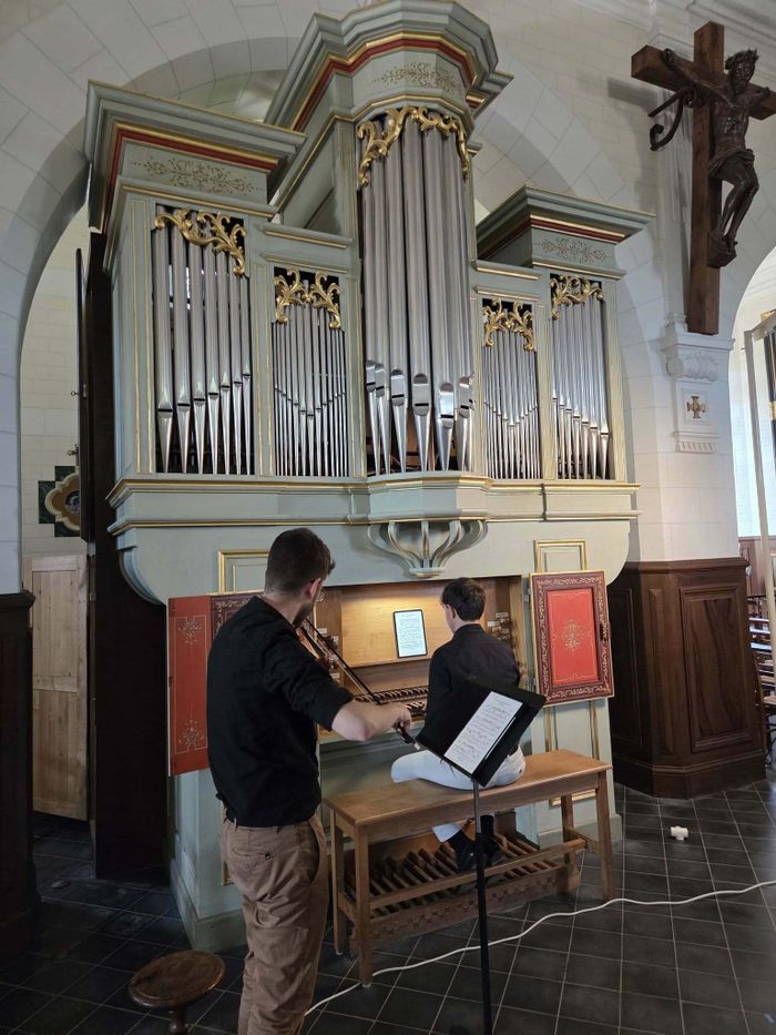 25 ans de l'orgue : Duo "Stylus Phantasticus" avec Emmanuel Arakélian à l'orgue et Ugo Gianotti au violon