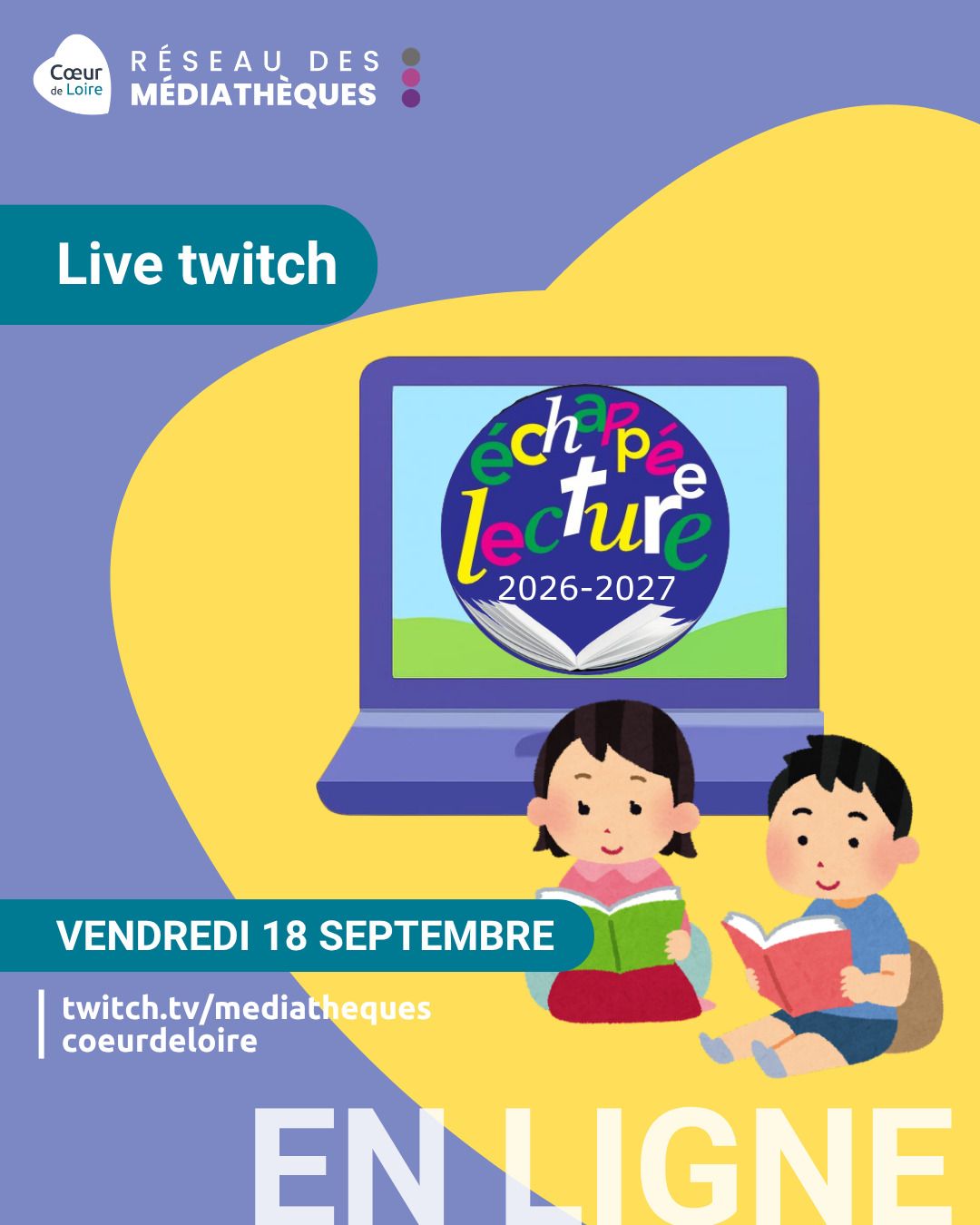 Echappée lecture, présentation en ligne