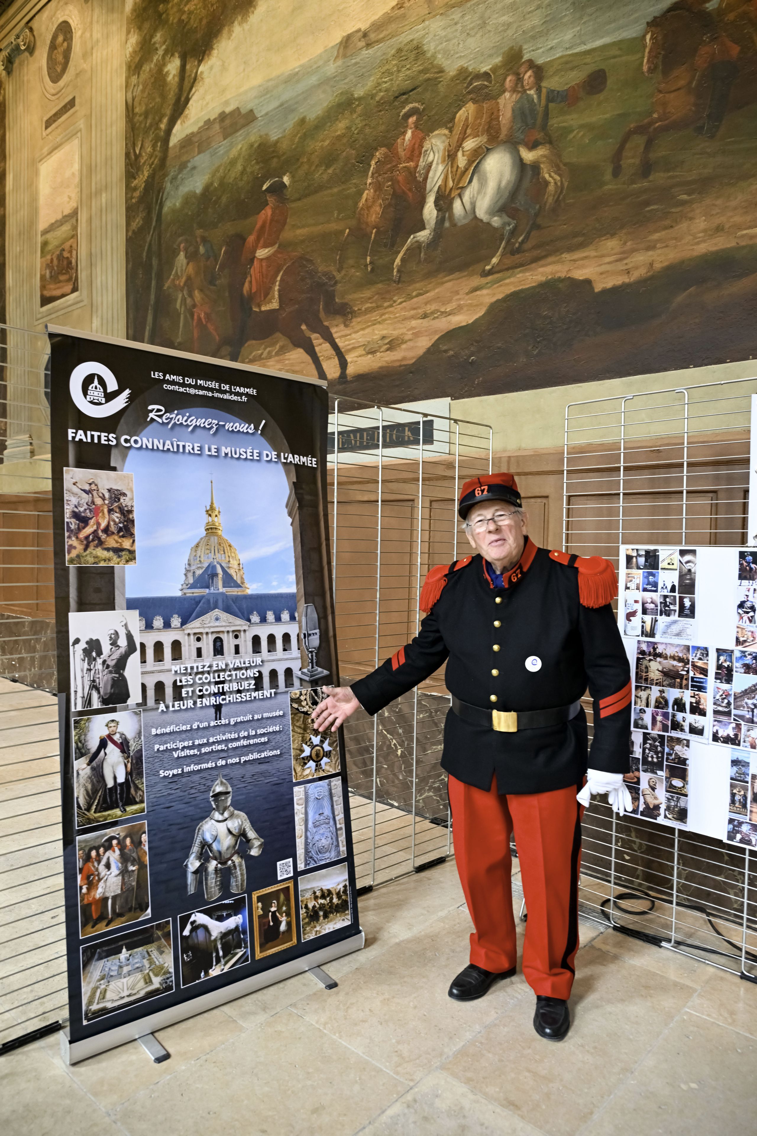 Rencontrez les partenaires du musée de l'Armée 
La Société des amis du musée de l’Armée (SAMA)