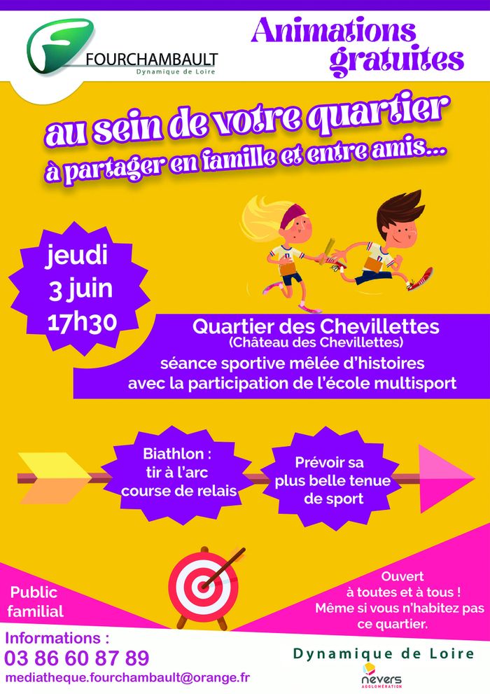 Animation au sein des quartiers : « la médiathèque vient à votre rencontre… »