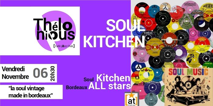 Annulé | SOUL KITCHEN - THELONIOUS CAFE JAZZ CLUB
