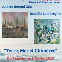 Expo d’Andrée Béroud Gois et Isabelle Lambreghts