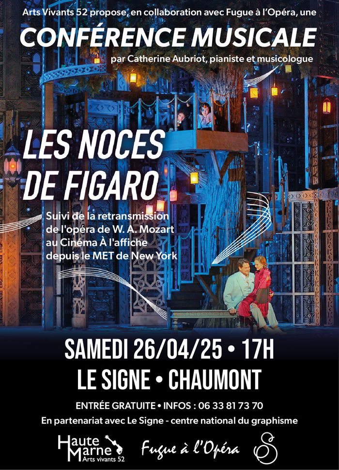 Conférence musicale « Les Noces de Figaro »