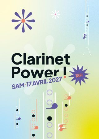 Affiche — Nantes Philharmonie – Clarinet Power