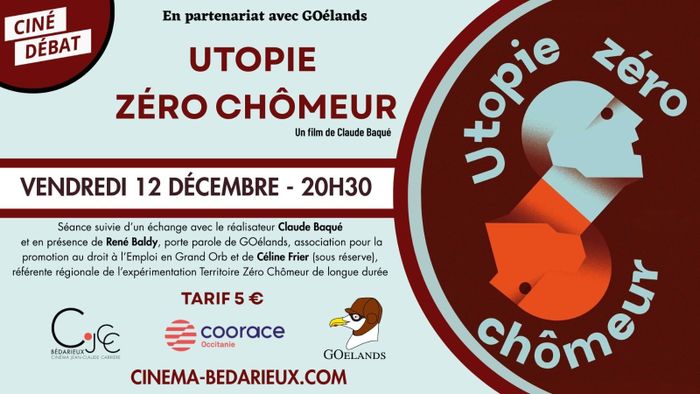 Ciné-débat “Utopie Zéro Chômeur”