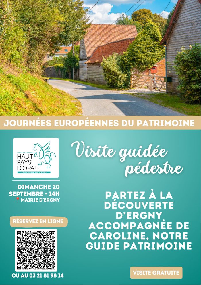 Visite guidée pédestre à la découverte d'Ergny