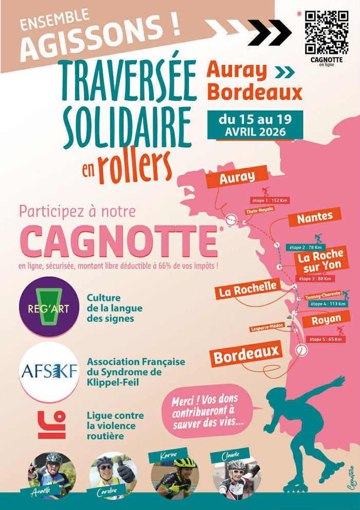 Traversée Solidaire en Roller