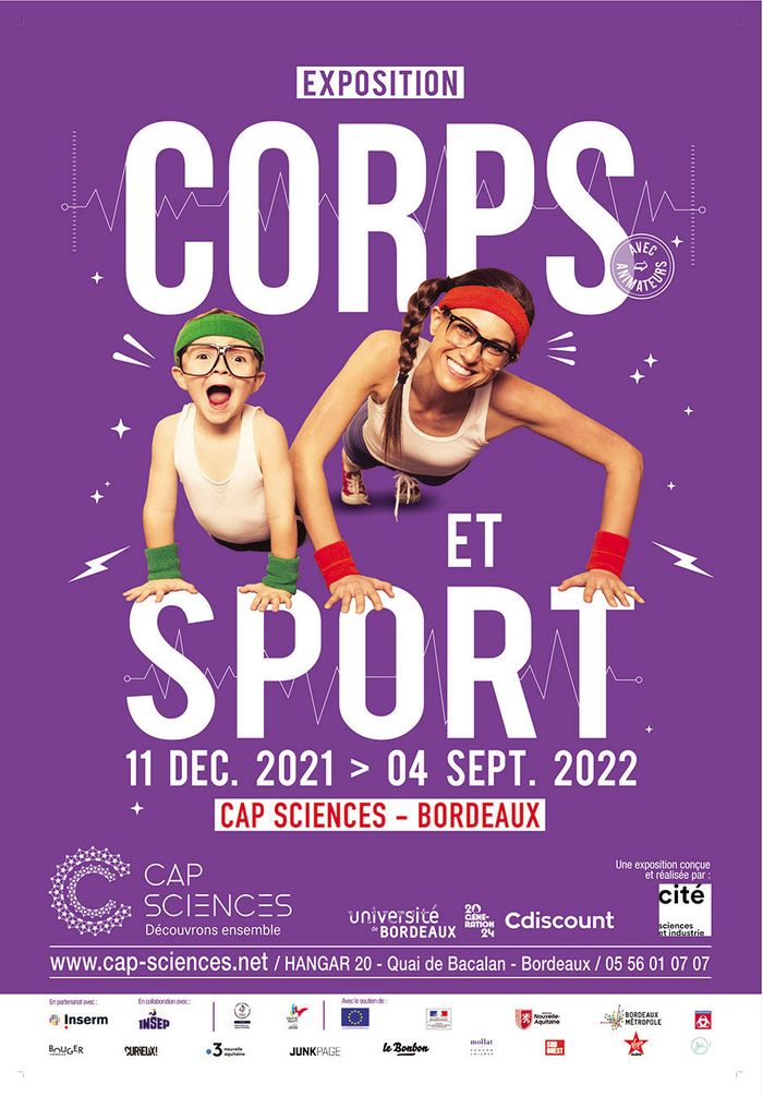 Exposition Corps et Sport à Cap Sciences !