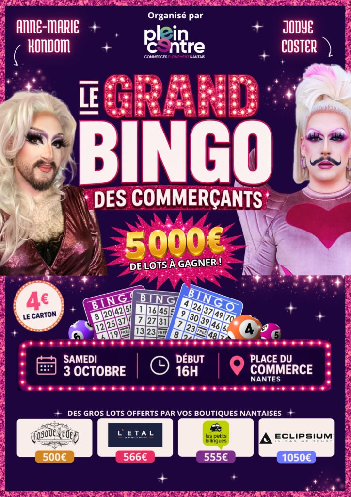 Grand bingo des commerçants 2026