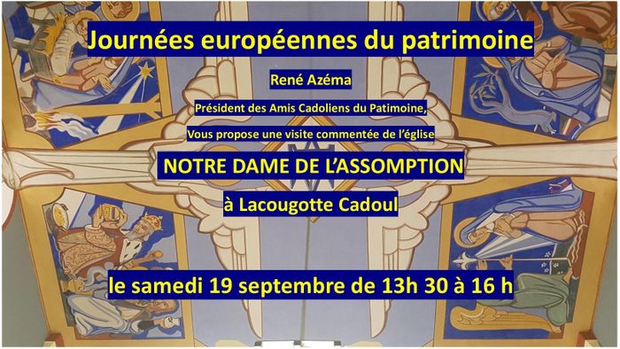 Visite commentée de l'église de Lacougotte Cadoul