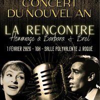 Concert "La Rencontre", l'hommage à Barbara et Brel