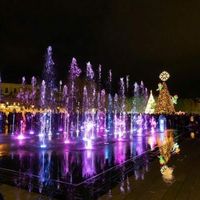 La fontaine musicale de Noël