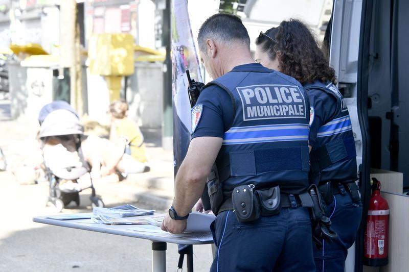 Rencontre avec la police municipale