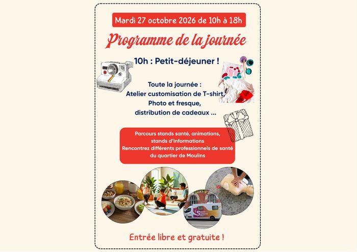 Evènement santé et bien-être à Moulins