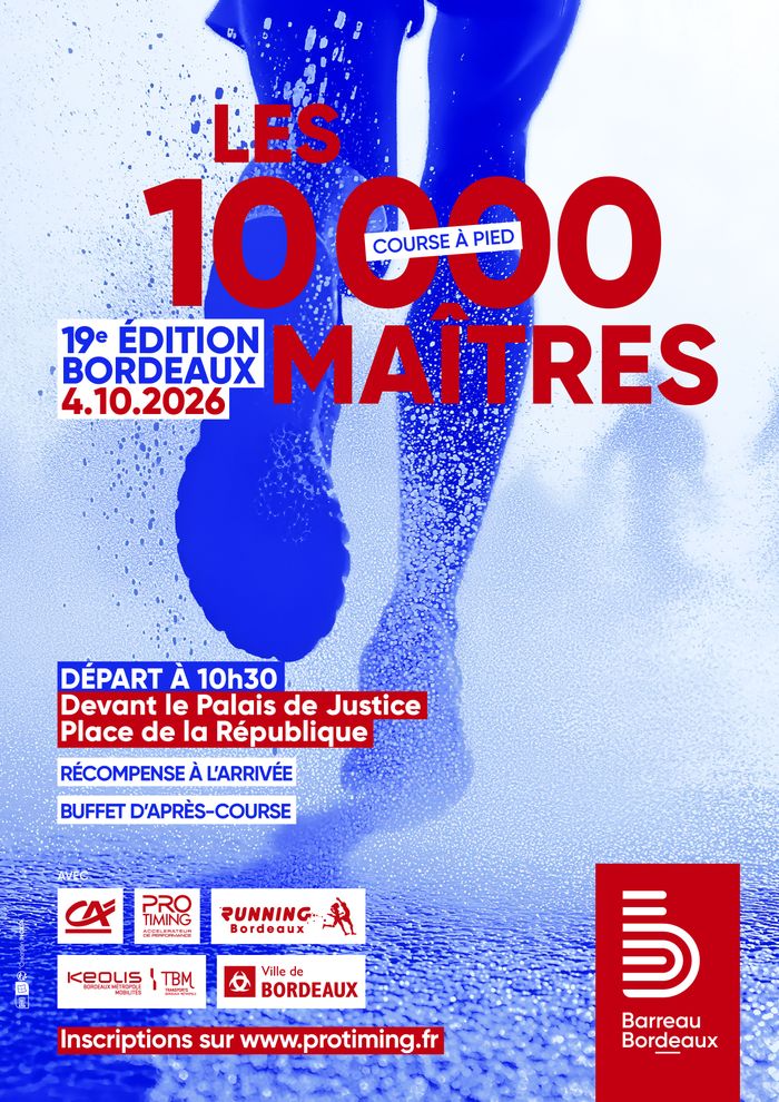 Course des 10 000 maîtres du Barreau de Bordeaux