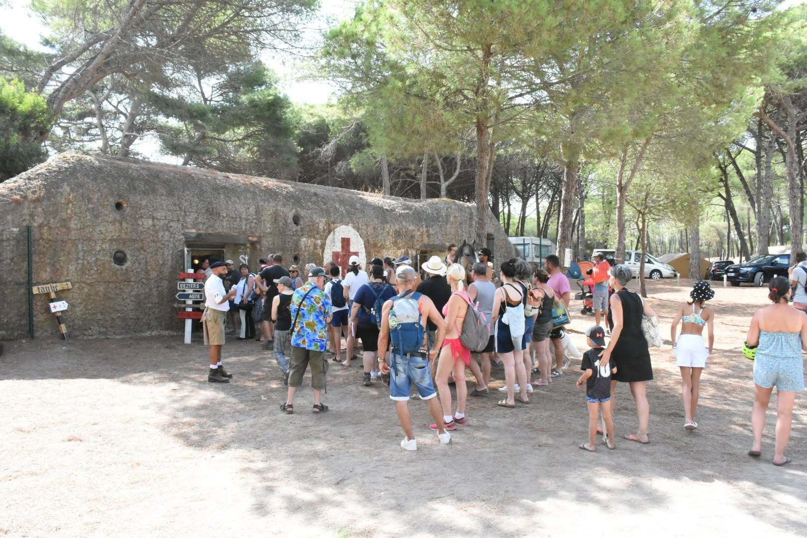 Visite libre du site des bunkers de la Tamarissière 1942
