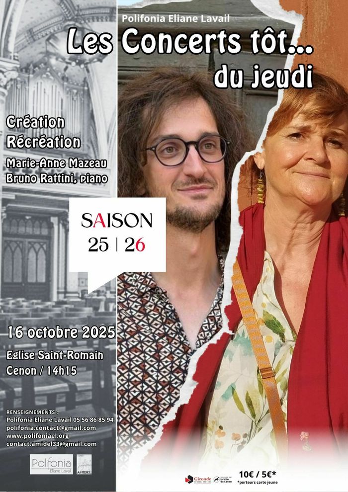 Concert tôt... Création Récréation