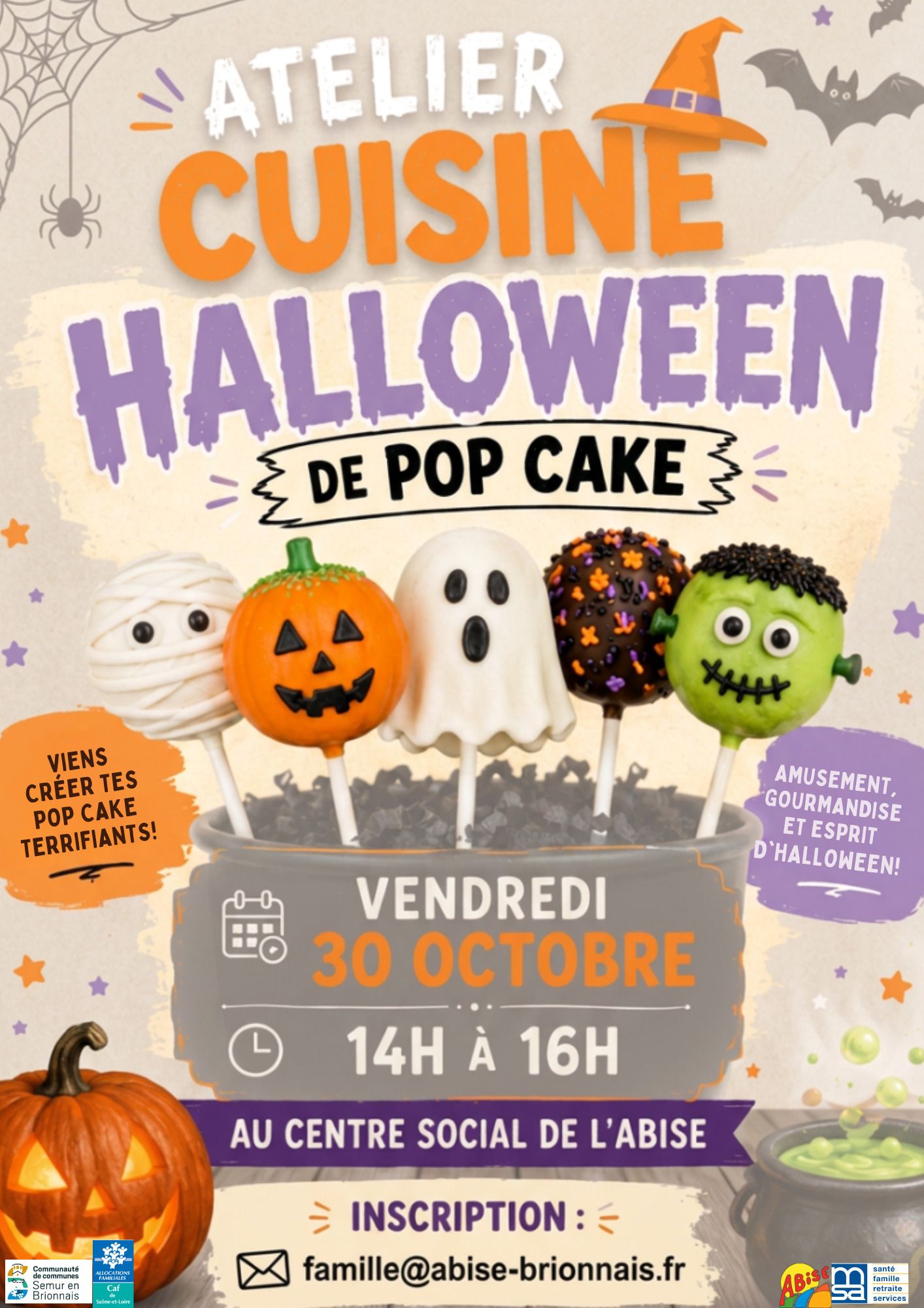 atelier cuisine pop cake