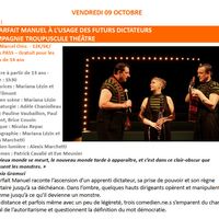 Théâtre - Le parfait manuel à l'usage des futurs dictateurs