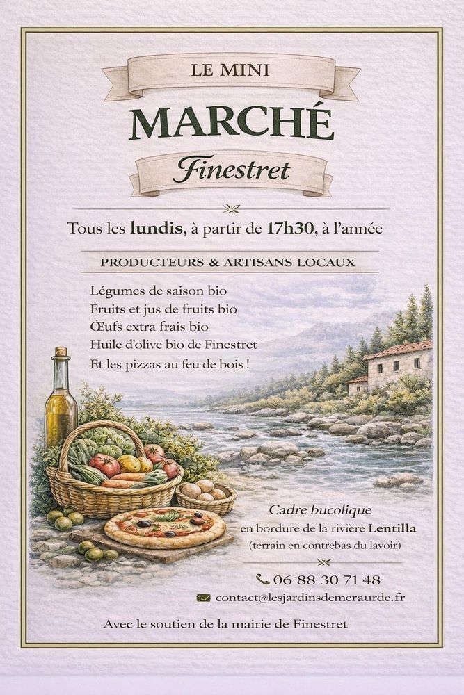 Le petit marché de Finestret