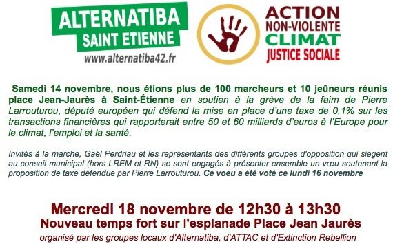 (mobilisation citoyenne) Pour une Taxe sur les Transactions Financières